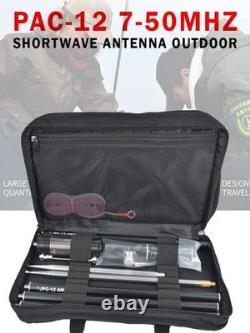 PAC-12 7MHz-50MHz Multi Band HF Shortwave GP Antenna QRP 100W For Ham Radio NEW