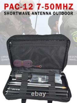 PAC-12 7MHz-50MHz Multi Band HF Shortwave GP Antenna QRP 100W For Ham Radio S