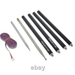 PAC-12 7MHz-50MHz Multi Band HF Shortwave GP Antenna QRP 100W For Ham Radio US