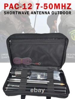 PAC-12 7MHz-50MHz Multi Band HF Shortwave GP Antenna QRP 100W For Ham Radio USq7