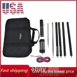 PAC-12 Portable 100W HF Shortwave Antenna 7-50MHz Multi-Band Aluminum Base PAC-12 Portable 100W HF Shortwave Antenna 7-50MHz Multi-Band Aluminum Base