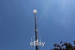 PREMIUM DX Commander Amateur Radio ALL BAND Vertical HF Antenna Portable Use