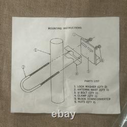 Pacific Monolithic Block Downconverter 3101B Mount Frequency Microwave HAM Radio