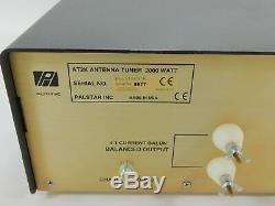 Palstar AT2K 2KW Ham Radio Antenna Tuner with Box (fantastic shape) SN 8977
