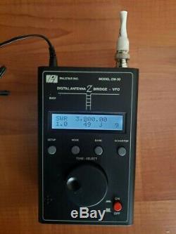 Palstar zm-30 HF digital antenna analyzer ham amateur radio