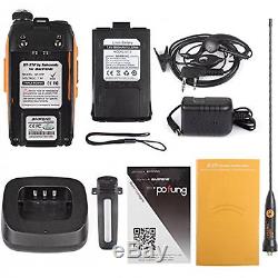 Police Handheld Radio Scanner 2 Way Digital Transceiver HAM VHF UHF Fire Antenna