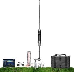 Portable All Band HF Antenna with Ground Mount Ideal for Ham Radio Enthusiasts