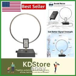 Portable GA450 Loop Antenna Noise Suppressing Indoor High-Frequency Receiver