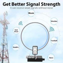 Portable GA450 Loop Antenna Noise Suppressing Indoor High-Frequency Receiver
