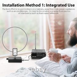 Portable GA450 Loop Antenna Noise Suppressing Indoor High-Frequency Receiver