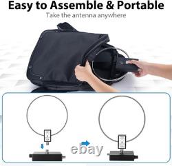 Portable GA450 Loop Antenna Noise Suppressing Indoor High-Frequency Receiver Portable GA450 Loop Antenna Noise Suppressing Indoor High-Frequency Receiver