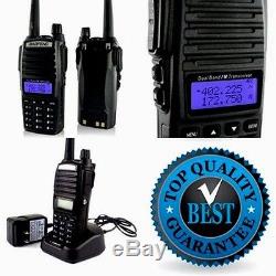 Portable Handheld Scanner Radio Police Fire HAM Antenna Transceiver & Battery TM