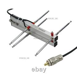 Portable U/V Yagi Antenna VHF 76-350Mhz UHF 250-500Mhz UHF 8DBI VHF 6DBI 25W