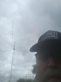 Portable home brew 6 band hex beam antenna