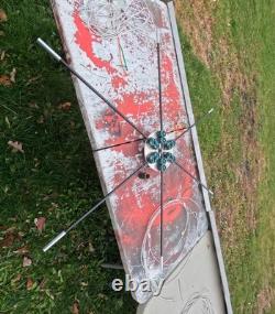 Portable home brew 6 band hex beam antenna