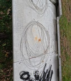 Portable home brew 6 band hex beam antenna