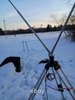 Pota add on Vertical V 30' 50' And Line Isolater. 4 Different Antennas