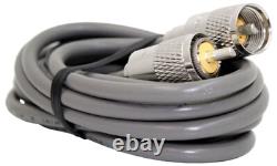 Procomm PP8X100 CB HAM Radio Antenna 100 Foot RG8X Coaxial Cable with PL259 Ends