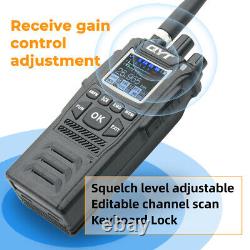 QYT CB-58 Walkie Talkie 27MHz AM/FM CB Ham Radio Transceiver Tactical antenna
