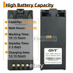 QYT CB-58 Walkie Talkie 27MHz AM/FM CB Ham Radio Transceiver Tactical antenna
