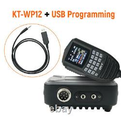 QYT KT-WP12 Mini Mobile Radio 25W 200 Channels Car Ham Radio With Antenna Cable