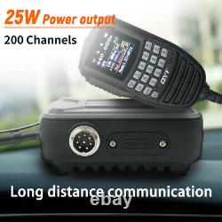 QYT KT-WP12 Mini Mobile Radio 25W 200 Channels Car Ham Radio With Antenna Cable
