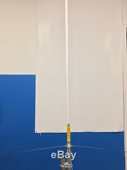 Quad Band Base Antenna 29/52/146/444 Mhz Fiberglass 100 Watt Ham Radio Hi Gain