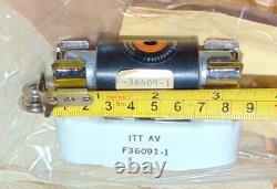 RARE NOS NIB LIGHTNING ARRESTER F36091-1 Auxiliary sawtooth gap NEON JFD USA