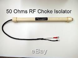 RF Line Isolator, Current Balun, HF Choke, Twin lead 50 Ohms