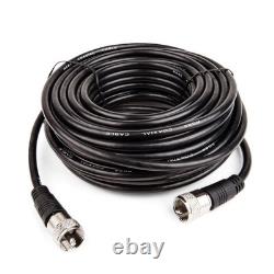 RG8X Coaxial Cable 50 ft with PL259 Connectors for