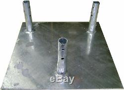 ROHN BPC25G Concrete Base Plate with 3/4X12PP Pier Pin for 25G Tower