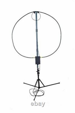 Radiowavz QRP-SPARTAN Rapid Deployment 10W QRP Loop Antenna, 40M-10M (7-30MHz)