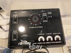 Ramsey DDF1 Doppler Direction Finder Kit with Antennas Cables Ham Radio Parts Lot