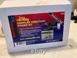 Ramsey DDF1 Doppler Direction Finder Kit with Antennas Cables Ham Radio Parts Lot