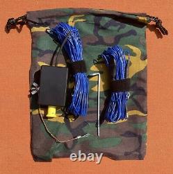 Random Wire End Fed Variable Length 80-6M Portable QRP Ham Radio Antenna