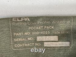 Rare Eyring Low Profile Antenna Pocket Pack ham radio Bag 200-4025 vintage 11F43