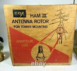 Rare Sealed Ham III Antenna Rotor For Amateur Use Tower Mounting
