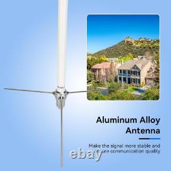 Retevis GMRS Base Antenna, 7.2dBi High Gain 462-467MHz, Fiberglass UHF White