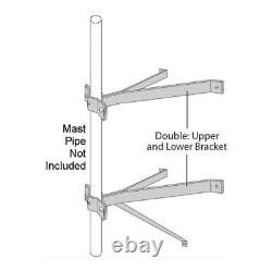 Rohn WM24D 24 Clearance Heavy Duty Antenna Wall Mast Mount for up to 2-3/4 Mas