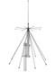 SD-2000/N SIRIO Extremely Wideband Scanner Discone Antenna TX / RX 100-2000MHZ 2