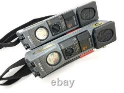 SONY ICB87H 8 Channels Helical Antenna ham radio transceiver Set of 2 Japan