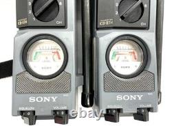 SONY ICB87H 8 Channels Helical Antenna ham radio transceiver Set of 2 Japan