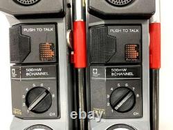 SONY ICB87H 8 Channels Helical Antenna ham radio transceiver Set of 2 Japan