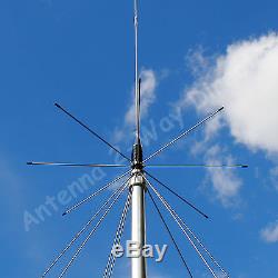 SUPER DISCONE SCANNER UHF VHF HAM AMATEUR BAND BASE STATION ANTENNA