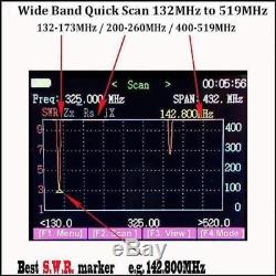 SURECOM SA250 Full Band VHF / UHF Colour Graphic Antenna Analyzer radio ham