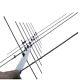 Satellite HAM antenna yagi antenna 430-440 143-146MHZ 11db amateur radio antenna