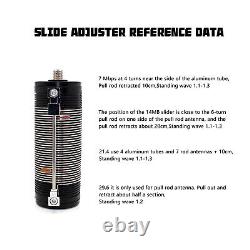 Shortwave Antenna Portable with Slide Regulator 8-Band 7MHz-50MHz JPC-12 TV E4