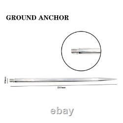 Shortwave Antenna Portable with Slide Regulator 8-Band 7MHz-50MHz JPC-12 fits TV