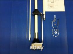 Sigma Euro-comm Se-hf-360 Fibre Glass Vertical Antenna 80 To 6 Metres