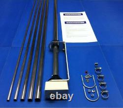 Sigma Eurocom Se-hf-x80 Vertical Radial Free Antenna 80 To 6 Metres